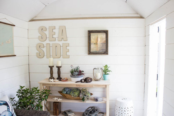 She Shed: DIY Shiplap Walls - Finding Silver Pennies