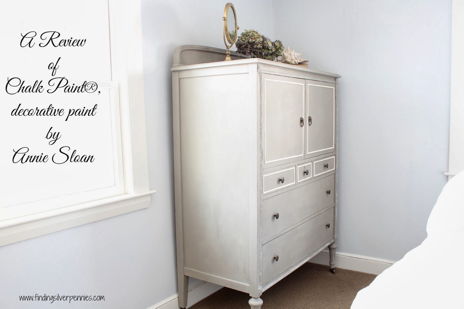 A Chalk Paint Review & The Clifton Armoire - Finding Silver Pennies