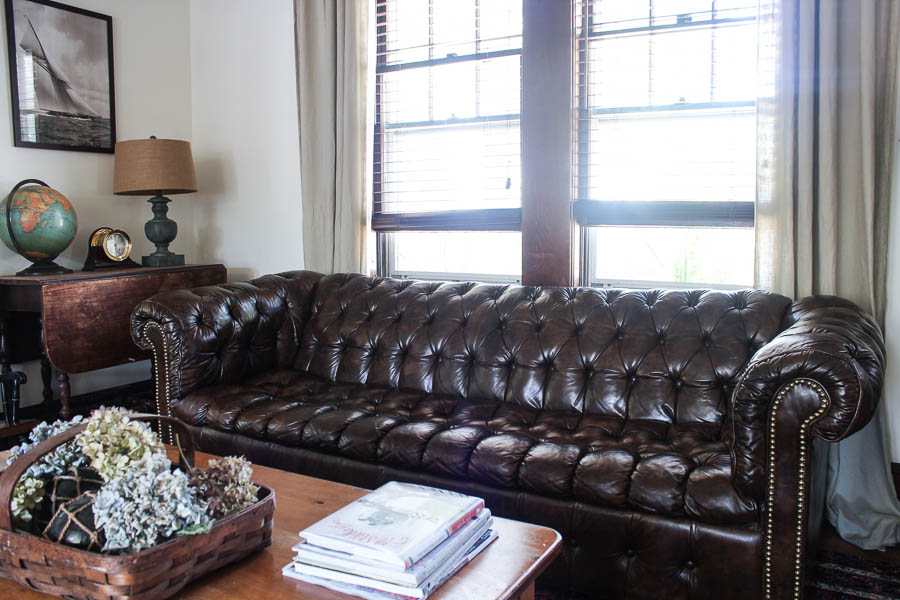 My Chesterfield Sofa Finding Silver, Craigslist Restoration Hardware Leather Sofa