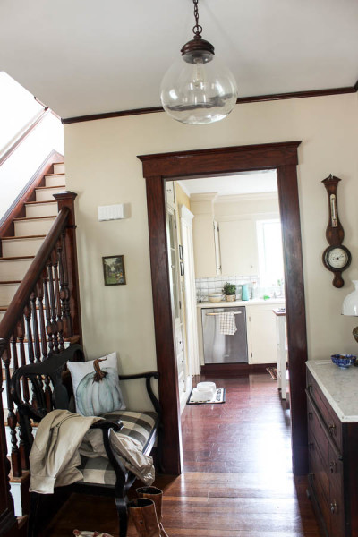 Entry with view to Kitchen