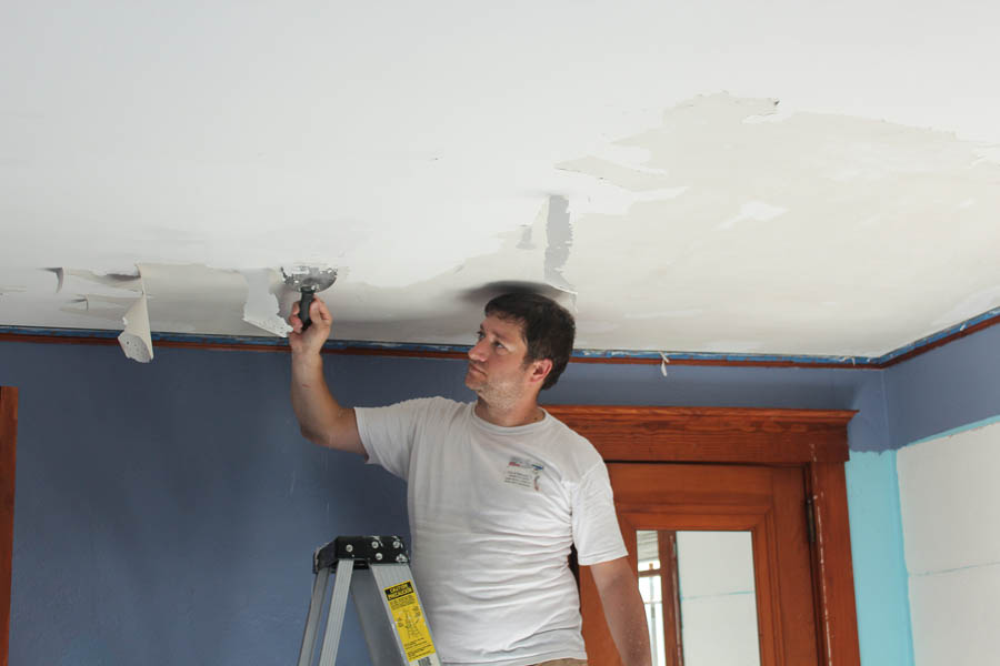 Paint Peeling Off Ceiling Finding Silver Pennies