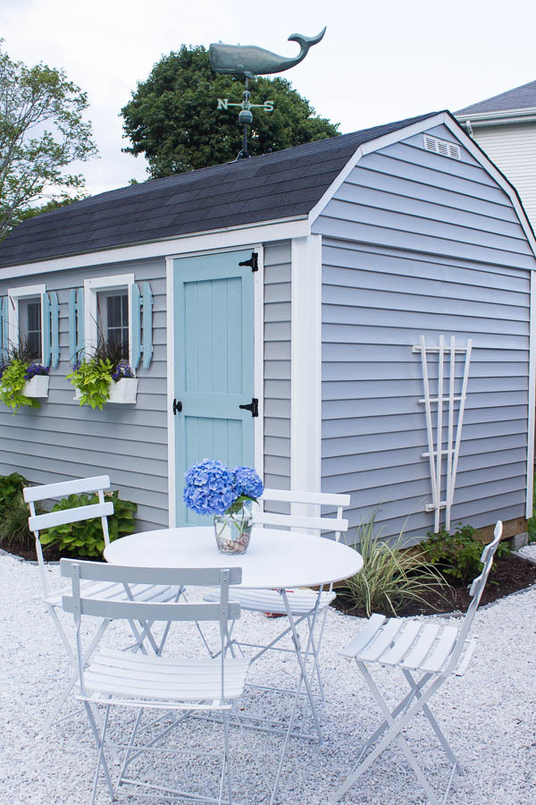 She Shed: DIY Gravel Patio - Finding Silver Pennies