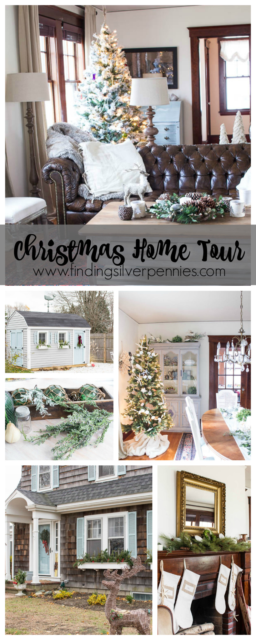 Christmas Home Tour 2015 Finding Silver Pennies