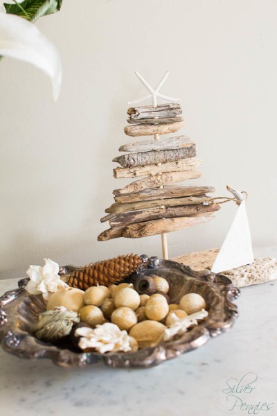 Driftwood Tree in our Entry