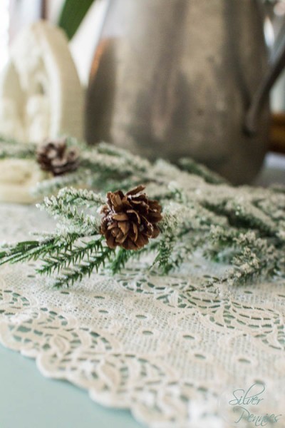 Snowy Branch in the dining room