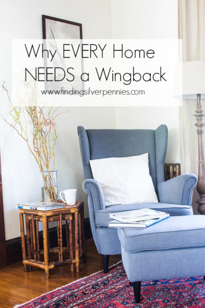 ikea wingback chair