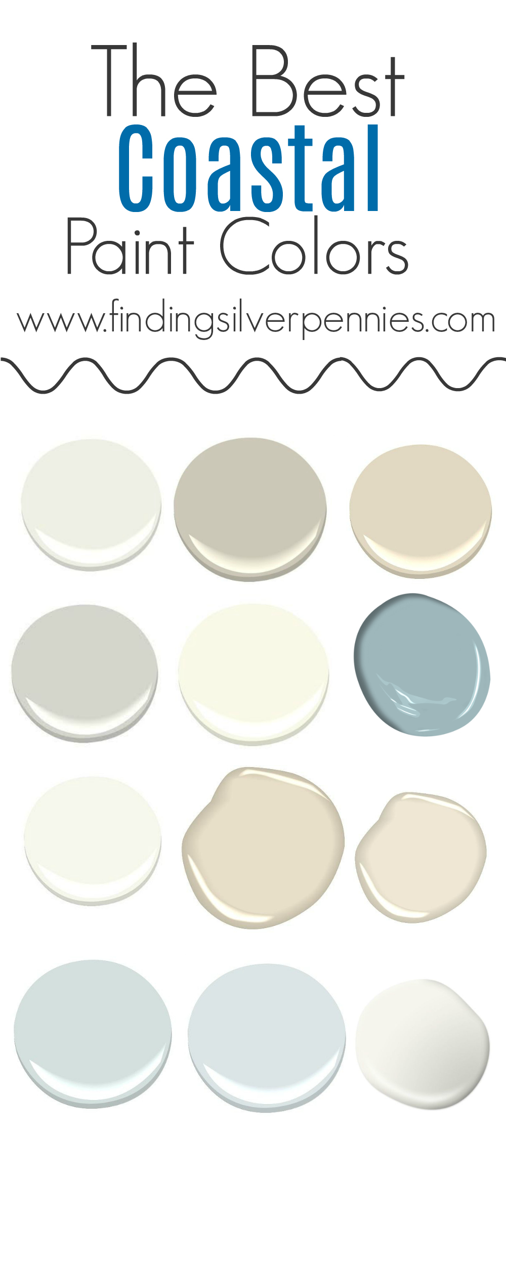 The Best Coastal Paint Colors