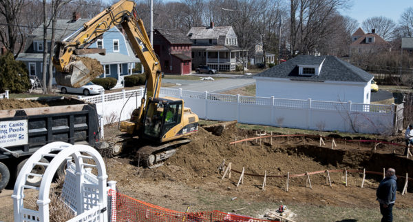 pool digging company