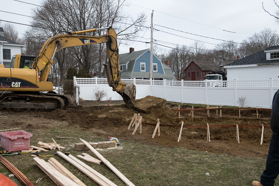 Pool Progress Digging and Plumbing Finding Silver Pennies