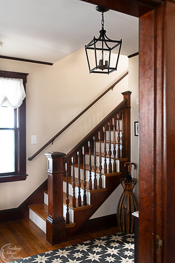 Choosing Paint Colors To Pair With Dark Wood Trim Finding Silver Pennies - Best White Paint Color With Dark Wood Trim