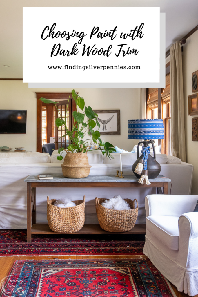 Choosing Paint Colors to Pair with Dark Wood Trim Finding Silver Pennies